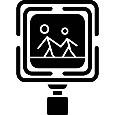 konferans sunum simgesi, özet vektör çizimi tasarımı