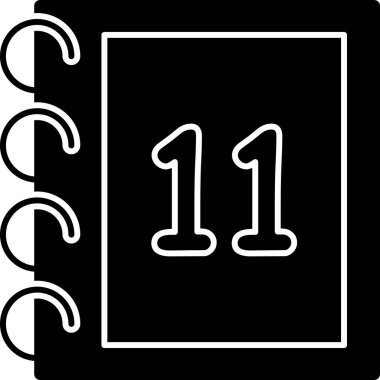 Takvim simgesi soyut arkaplanda izole edildi