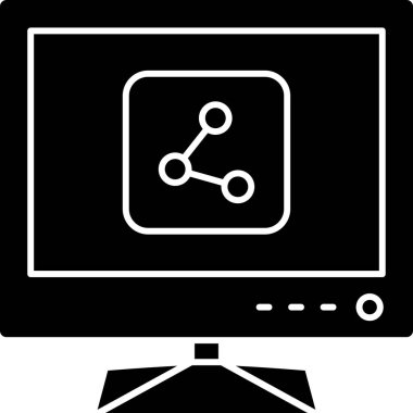 izleyici simgesi, vektör illüstrasyonu