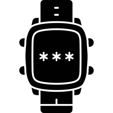 Kilit. Web simgesi basit illüstrasyon