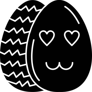 Beyaz zemin üzerinde kurdele, illüstrasyon, vektör olan paskalya yumurtaları