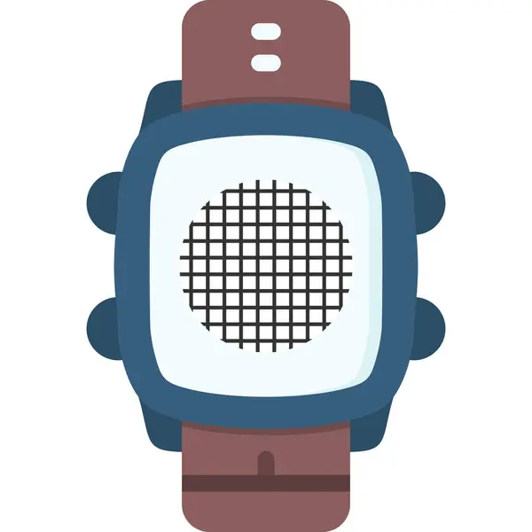 Modern bir saatin vektör çizimi