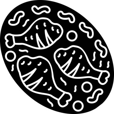 Ekmek. Web simgesi basit tasarım