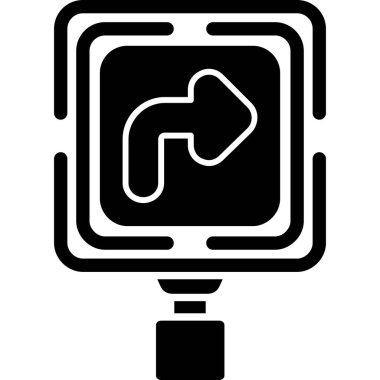 Dijital saat. Basit tasarım