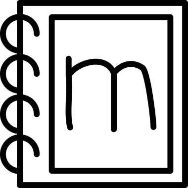 Modern b 'nin vektör illüstrasyonu eksik simgesi