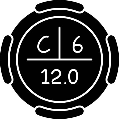 pusula simgesi, vektör illüstrasyonu