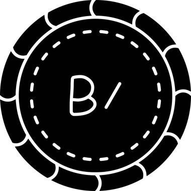 Eğilim biçimi izole edilmiş arkaplanda bitcoin simgesi