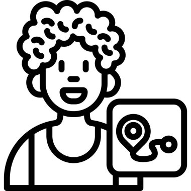 avatar çocuk simgesi ana hatlarıyla