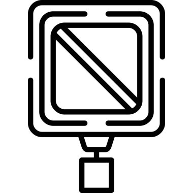 Kamera simgesi ana hatlı vektör yok. dijital tablet