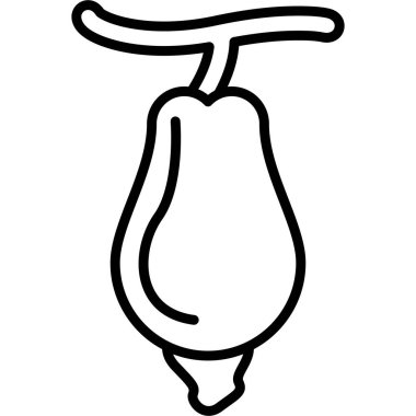 Bebek şişesi simgesi, taslak biçimi