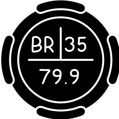 Saat. Web simgesi basit illüstrasyon