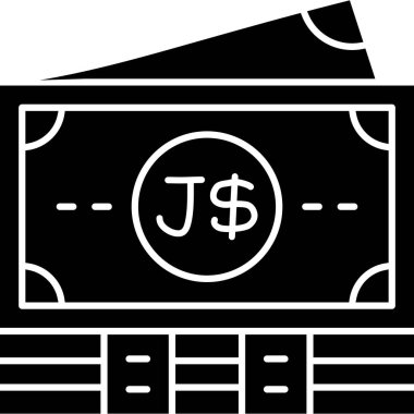 Para çantası simgesini, basit tarzı