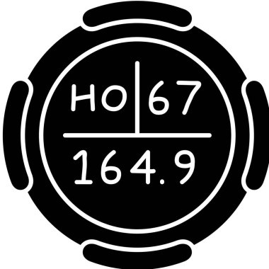 Modern bir simgenin vektör illüstrasyonu