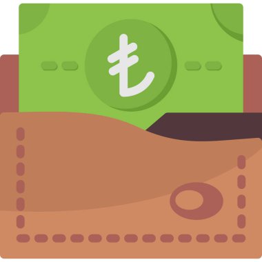 nakit para dolar simgesi düz stil