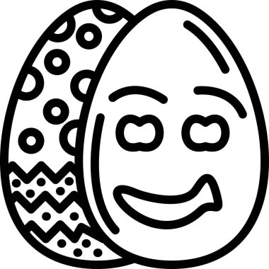 Paskalya bayramında yumurta süsleme simgesi