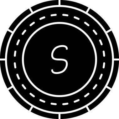 Para için. Web simgesi basit illüstrasyon