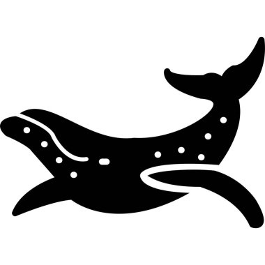 vektör balina hayvan çizimi
