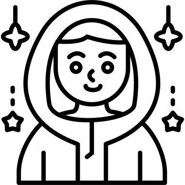 avatar kız simgesi ana hatlarıyla