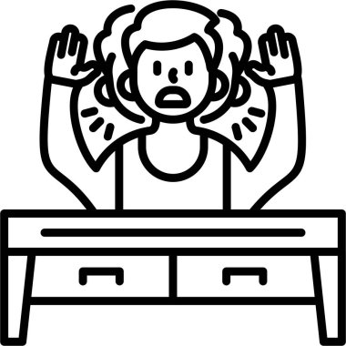 Stres simgesi, özet biçimi