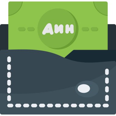 Beyaz arkaplanda kart simgesi vektörü. vektör illüstrasyonu