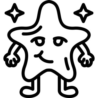 Yıldız. Web simgesi basit tasarım