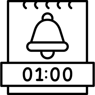 Zil. Web simgesi basit tasarım