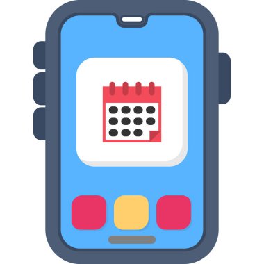 cep telefonu vektör simgesi