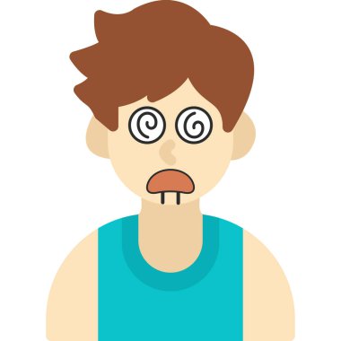 Yüz ifadesi olan genç bir çocuk.