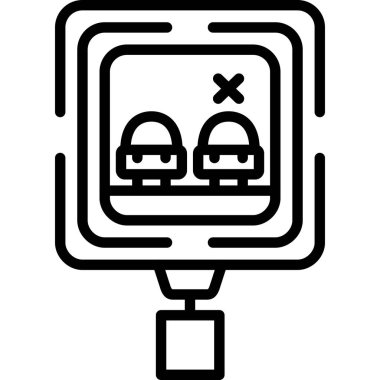 Veri Merkezi kavramı vektör çizim