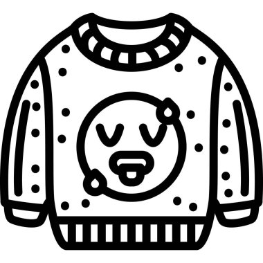 Bebek giyimi simgesi, taslak biçimi