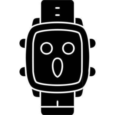 Akıllı saat simgesi. vektör illüstrasyonu