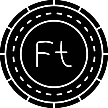 Para birimi para simgesi katı biçimde