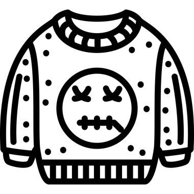 Bebek Kazak simgesi, anahat stili