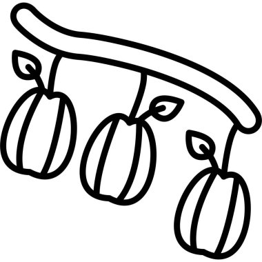 Taze meyve ikonu, taslak biçimi