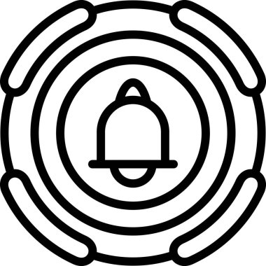 Hedef. Web simgesi basit illüstrasyon