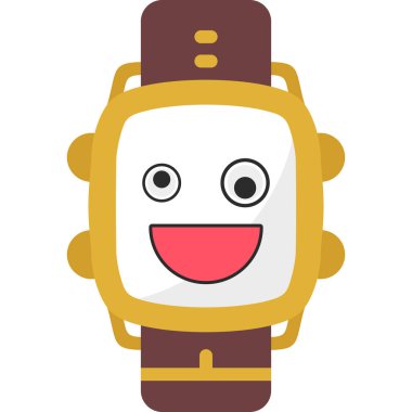 Alarm saati, vektör çizimi