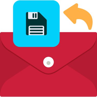 dizin düz simgesi, basit illüstrasyon