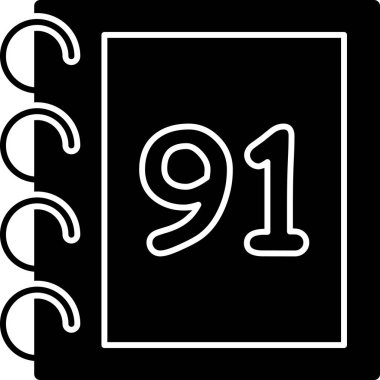 Takvim ve yazı için bir arkaplan vektör illüstrasyonu