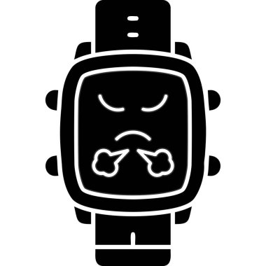 Alarm saat simgesi, basit biçim tasarımı