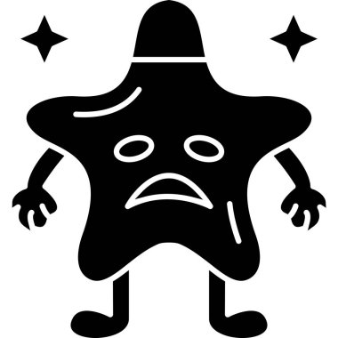 Yıldız. Web simgesi basit illüstrasyon