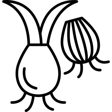 Böcek simgesi. Beyaz arkaplanda izole edilmiş web tasarımı için özet böcek vektör simgesi