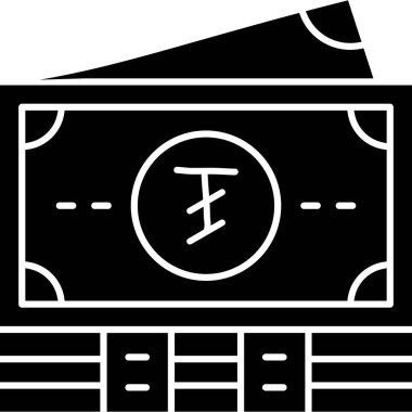 Bir müzik simgesinin vektör illüstrasyonu