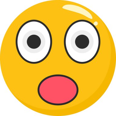 yüz ifadesi duygu simgesi düz biçimli