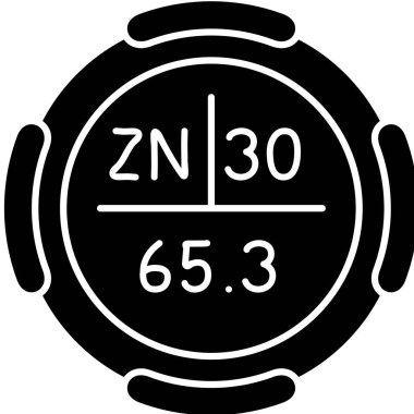 Vektör illüstrasyonu, saat, zaman simgesi