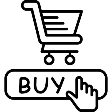 alışveriş sepeti simgesini satın