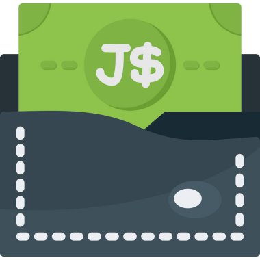 Nakit para vektör simgesi