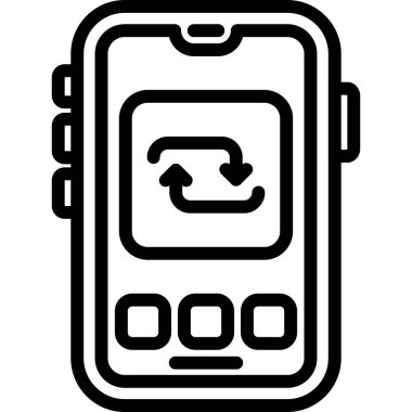 Telefon ikonu. Beyaz arkaplanda izole edilmiş web tasarımı için özet telefon arama vektör simgesi