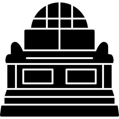 Mimari mimari simgesini katı biçimde inşa etmek