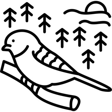 Hayvan Ormanı ikonu ana hatlarıyla