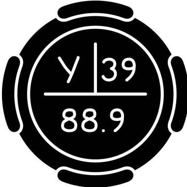 Saat. Web simgesi basit illüstrasyon